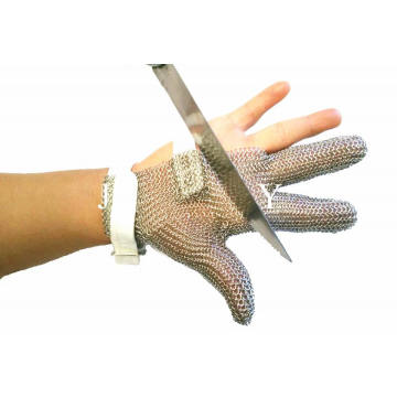Three Fingers Stainless Steel Wrist Glove